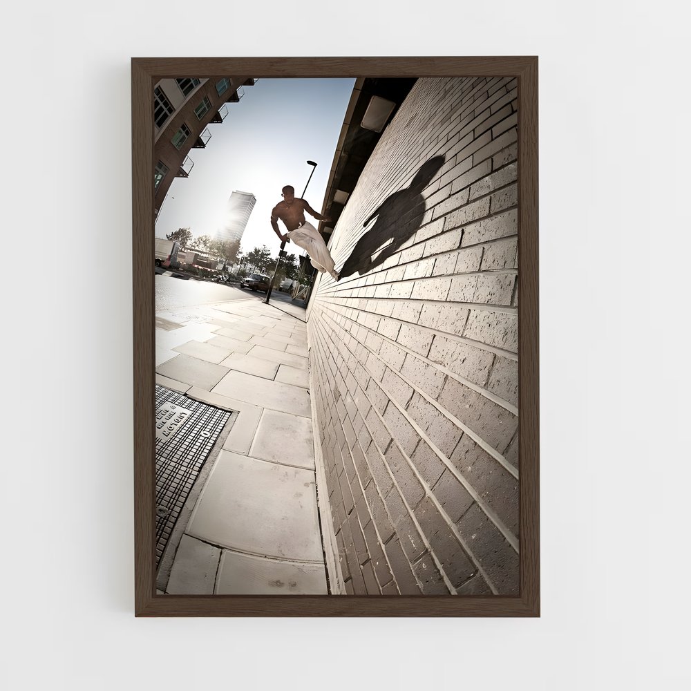 Poster Skate & Wall – affiche Parkour et freerun (vue 5)